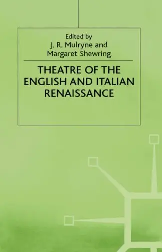 Cover of Theatre of the English and Italian Renaissance