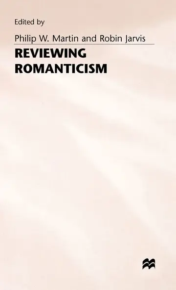 Cover of Reviewing Romanticism