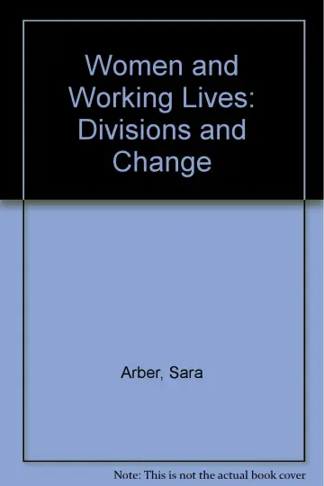 Cover of Women and Working Lives