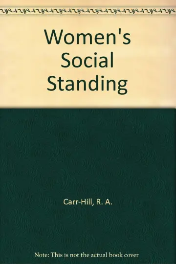 Cover of Women's Social Standing