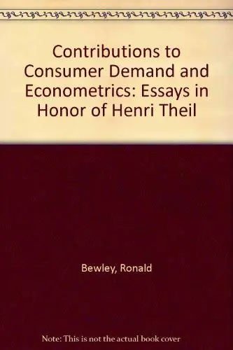 Cover of Contributions to Consumer Demand and Econometrics
