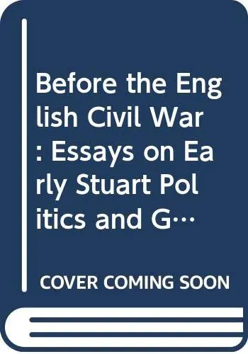 Cover of Before the English Civil War