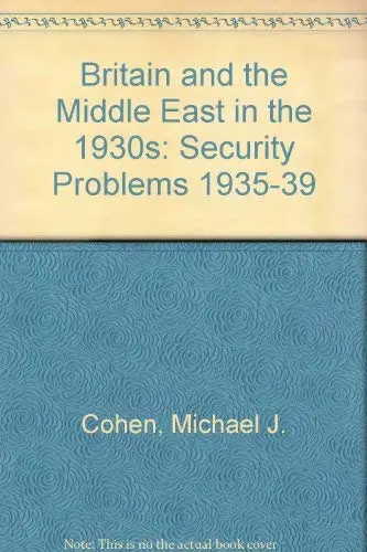 Cover of Britain and the Middle East in the 1930s