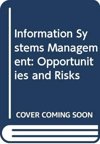 Cover of Information Systems Management