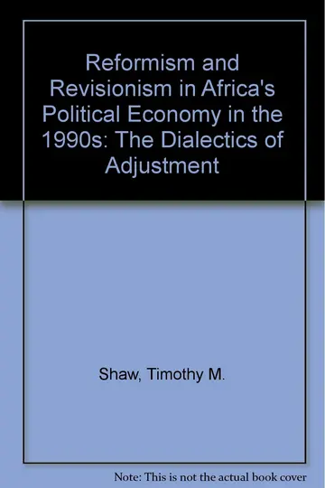 Cover of Reformism and Revisionism in Africa's Political Economy in the 1990s