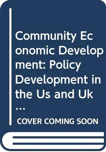 Cover of Community Economic Development