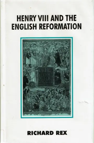 Cover of Henry VIII and the English Reformation