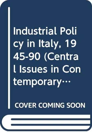 Cover of Industrial Policy in Italy, 1945-90