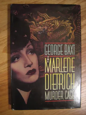 Cover of The Marlene Dietrich Murder Case