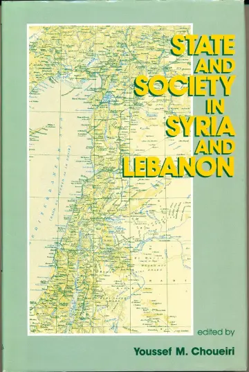 Cover of State and Society in Syria and Lebanon
