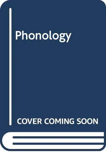 Cover of Phonology