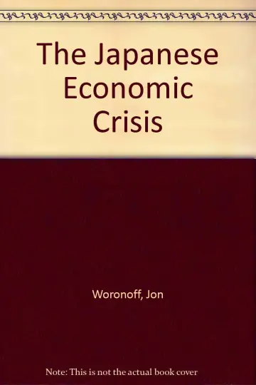 Cover of The Japanese Economic Crisis
