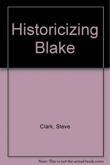 Cover of Historicizing Blake