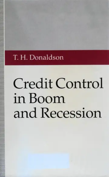 Cover of Credit Control in Boom and Recession