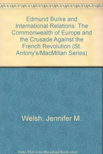 Cover of Edmund Burke and International Relations