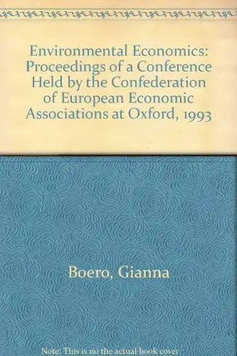 Cover of Environmental Economics