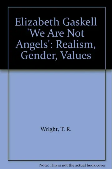 Cover of Elizabeth Gaskell 'We Are Not Angels'
