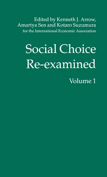 Cover of Social Choice Re-Examined