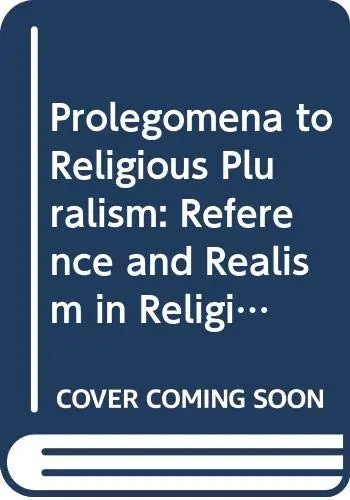 Cover of Prolegomena to Religious Pluralism