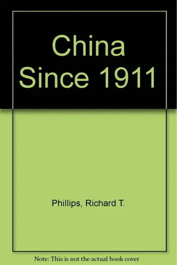 Cover of China Since 1911