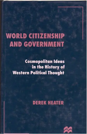 Cover of World Citizenship and Government