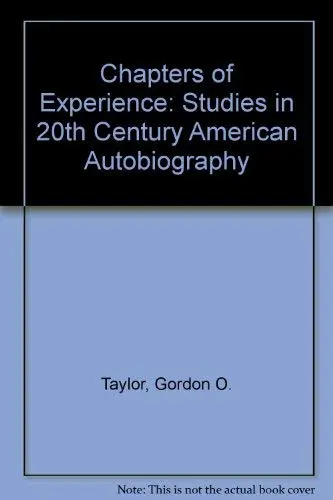 Cover of Chapters of Experience