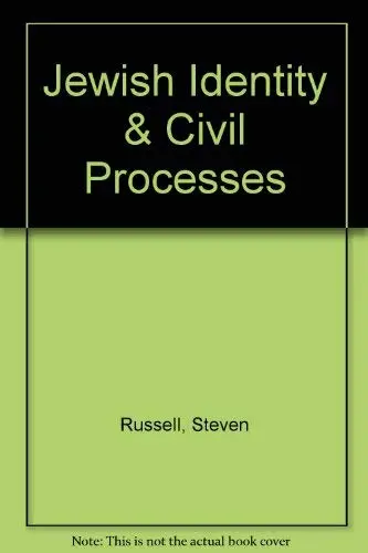 Cover of Jewish Identity and Civilizing Processes