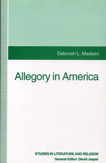 Cover of Allegory in America