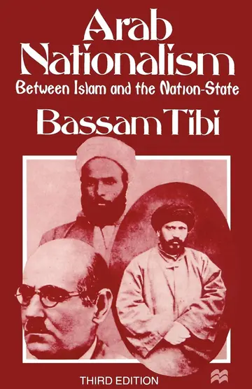 Cover of Arab Nationalism