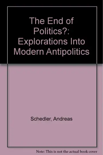 Cover of The End of Politics?