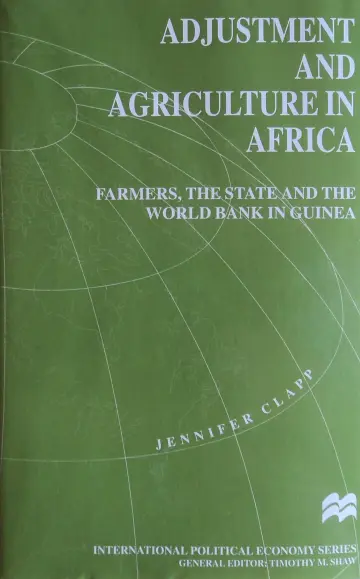 Cover of Adjustment and Agriculture in Africa