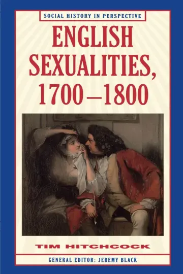 Cover of English Sexualities, 1700-1800