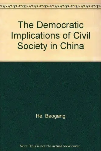 Cover of The Democratic Implications of Civil Society in China