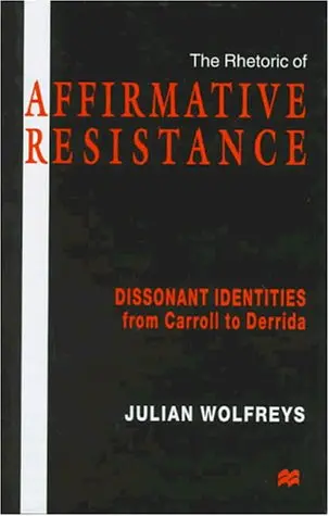 Cover of The Rhetoric of Affirmative Resistance