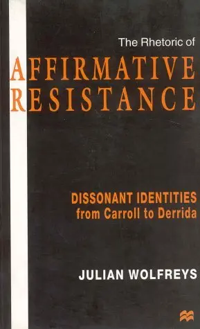 Cover of The Rhetoric of Affirmative Resistance