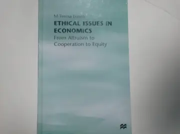 Cover of Ethical Issues in Economics