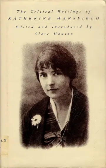 Cover of The Critical Writings of Katherine Mansfield