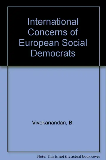Cover of International Concerns of European Social Democrats
