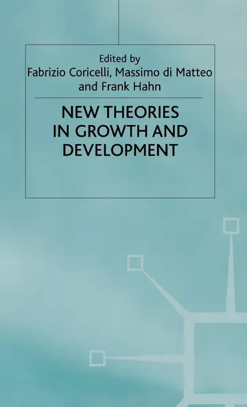 Cover of New Theories in Growth and Development
