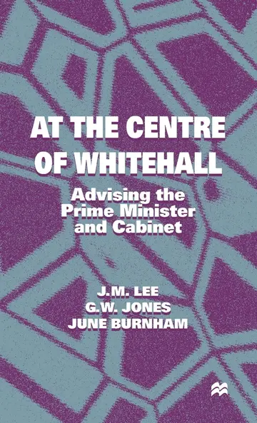 Cover of At the Centre of Whitehall