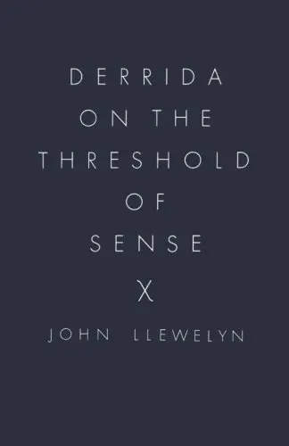 Cover of Derrida on the Threshold of Sense