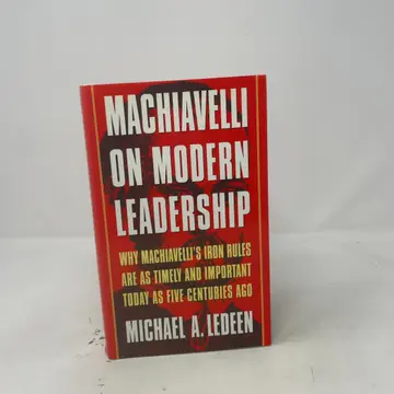 Cover of Machiavelli on Modern Leadership