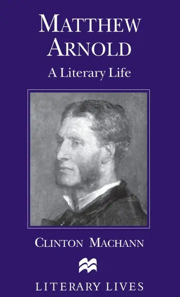 Cover of Matthew Arnold