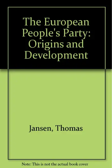 Cover of The European People's Party