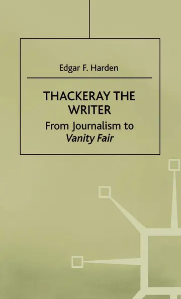 Cover of Thackeray the Writer