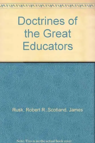 Cover of Doctrines of the Great Educators