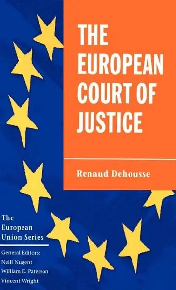 Cover of The European Court of Justice