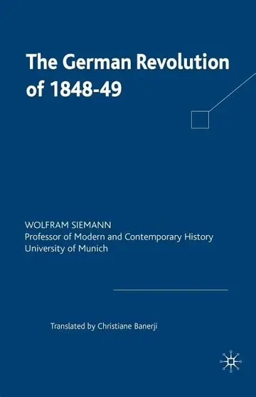 Cover of The German Revolution of 1848-49