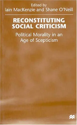 Cover of Reconstituting Social Criticism