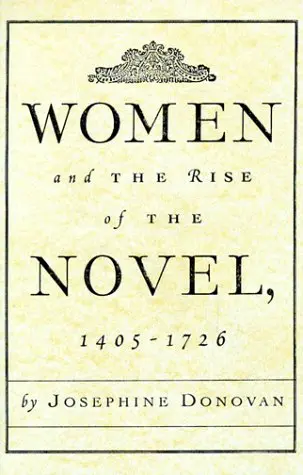 Cover of Women and the Rise of the Novel, 1405-1726